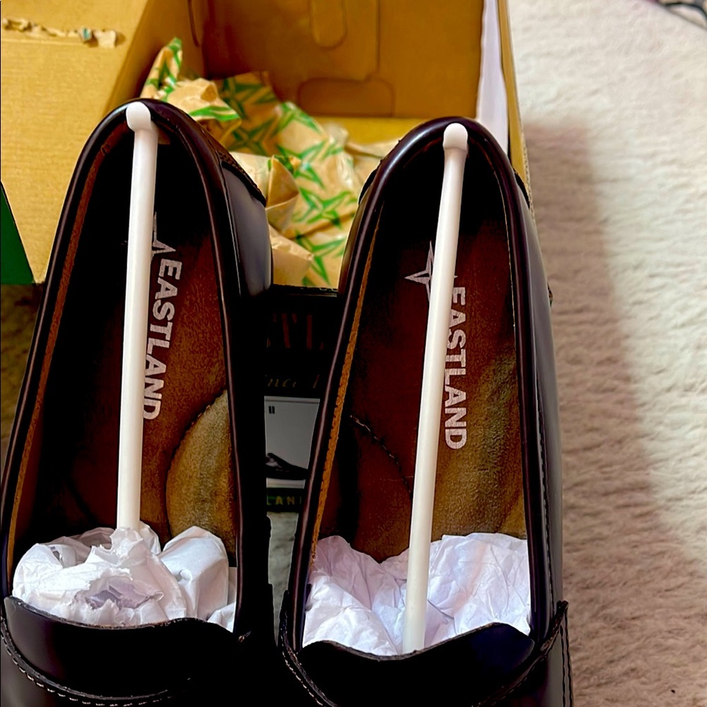Eastland Black Slip-On Loafers for Effortless Style
